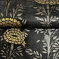 French Marigold Black & Gold Wallpaper