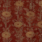 French Marigold Red & Gold Wallpaper