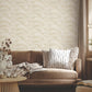 Morning Shell Cream & Gold Wallpaper