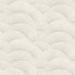 Morning Shell White & Silver Wallpaper