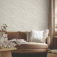 Morning Shell Taupe & Gold Wallpaper