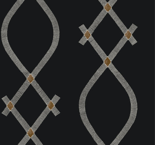 Ellena Black Wallpaper