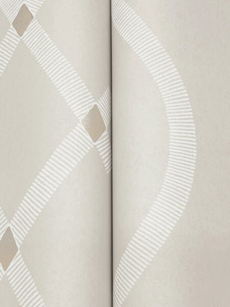 Ellena Light Grey Wallpaper