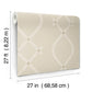 Ellena Beige Wallpaper