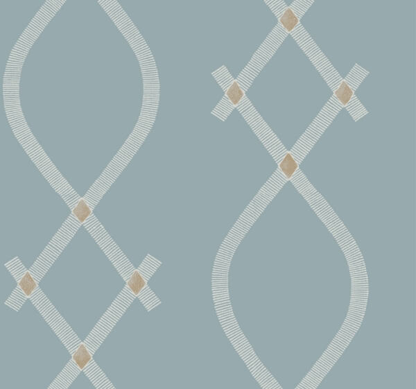 Ellena Blue Wallpaper