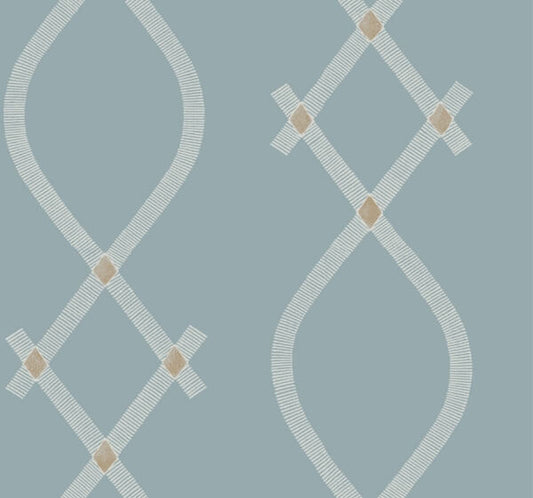 Ellena Blue Wallpaper