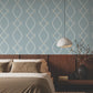 Ellena Blue Wallpaper