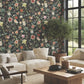 Kimora's Garden Black Wallpaper