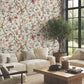 Kimora's Garden Ivory Wallpaper