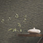Lotus Weave Charcoal Wallpaper