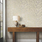Shimmering Poppies Cream & Silver Wallpaper