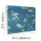April Blossom Cobalt Wallpaper