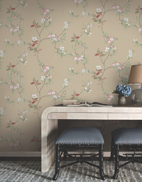 April Blossom Sand Wallpaper