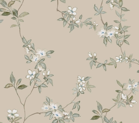 April Blossom Taupe Wallpaper