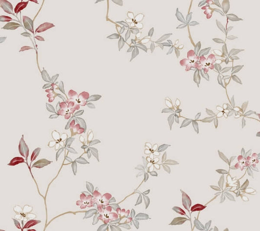 April Blossom Cream Wallpaper