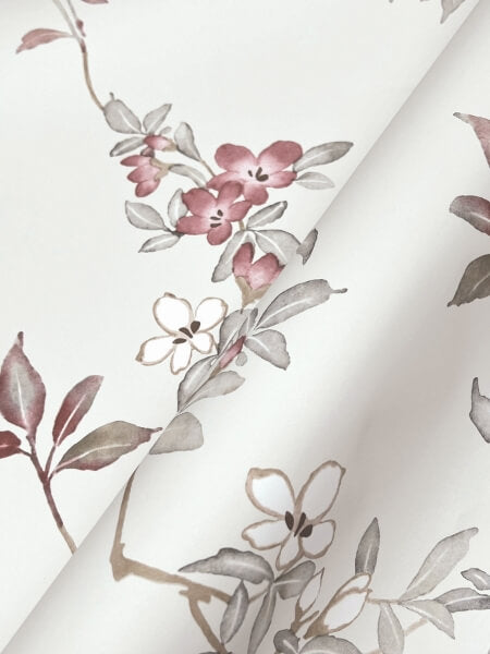 April Blossom Cream Wallpaper