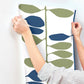 Sculpted Vines Alpine & Ultramarine Wallpaper