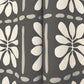 Mimosa Fleur Carbon Black Wallpaper