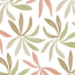 Little Garden Leaf & Coral Wallpaper