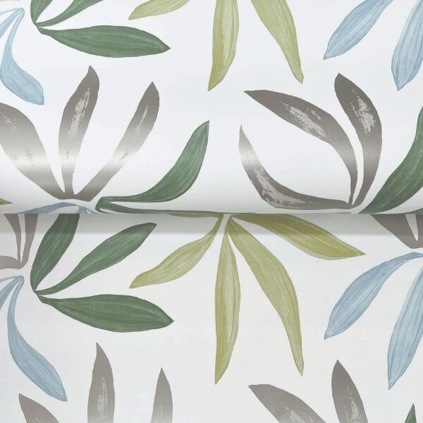 Little Garden Alpine & Sky & Silver Wallpaper