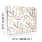 Little Garden Nude & Blush Wallpaper