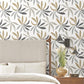 Little Garden Graphite & Gold Wallpaper