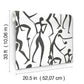 Joyful Dancers Carbon Black Wallpaper