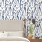 Joyful Dancers Ultramarine Wallpaper
