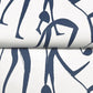 Joyful Dancers Ultramarine Wallpaper