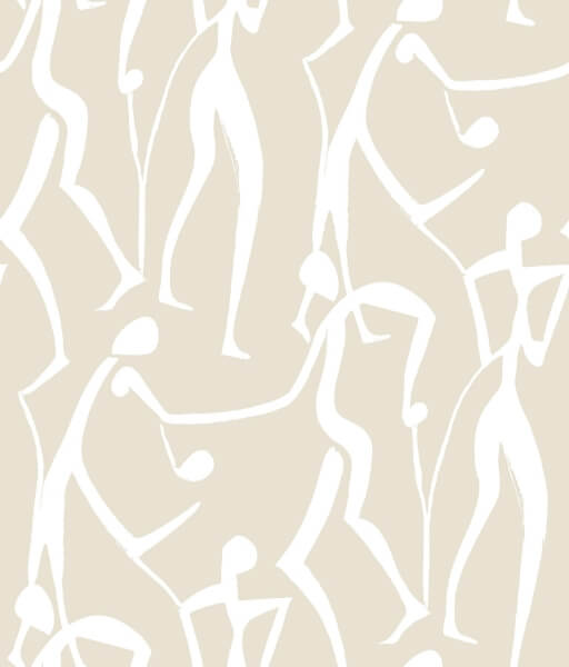 Joyful Dancers Nude Wallpaper