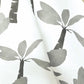 Painted Oasis Carbon & Graphite Wallpaper