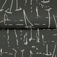 Vermillion Coast Carbon Black Wallpaper