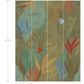 Chambord Gardens Leaf & Olive Wall Mural