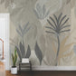 Chambord Gardens Graphite & Carbon Wall Mural