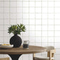 La Vitre Plaid Leaf Wallpaper