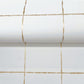 La Vitre Plaid Gold Wallpaper