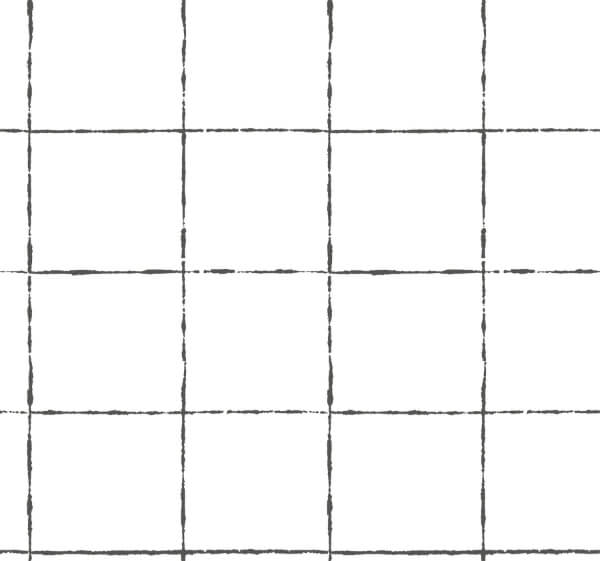 La Vitre Plaid Carbon Black Wallpaper