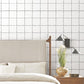La Vitre Plaid Carbon Black Wallpaper