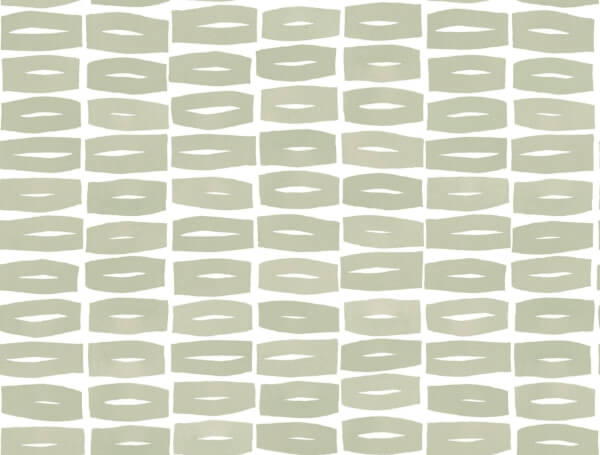 Modernist Motif Leaf Wallpaper