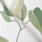 Brushwork Branches Leaf Green Wallpaper