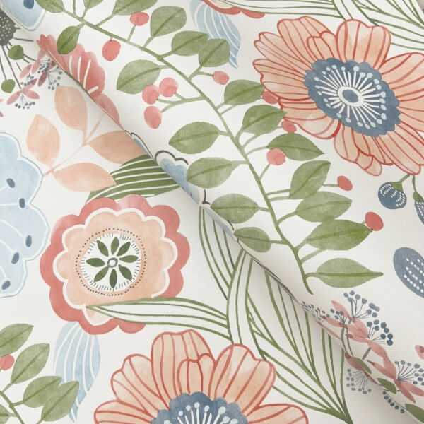 Artistic Bouquet Multicolor Wallpaper