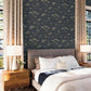 Federal Blue Enchanted Wallpaper
