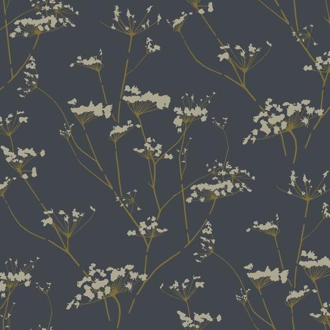 Federal Blue Enchanted Wallpaper