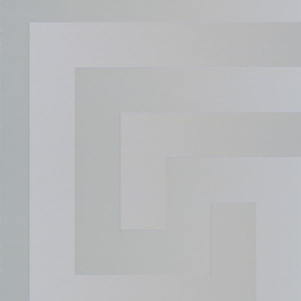 Versace Silver Greek Key Wallpaper