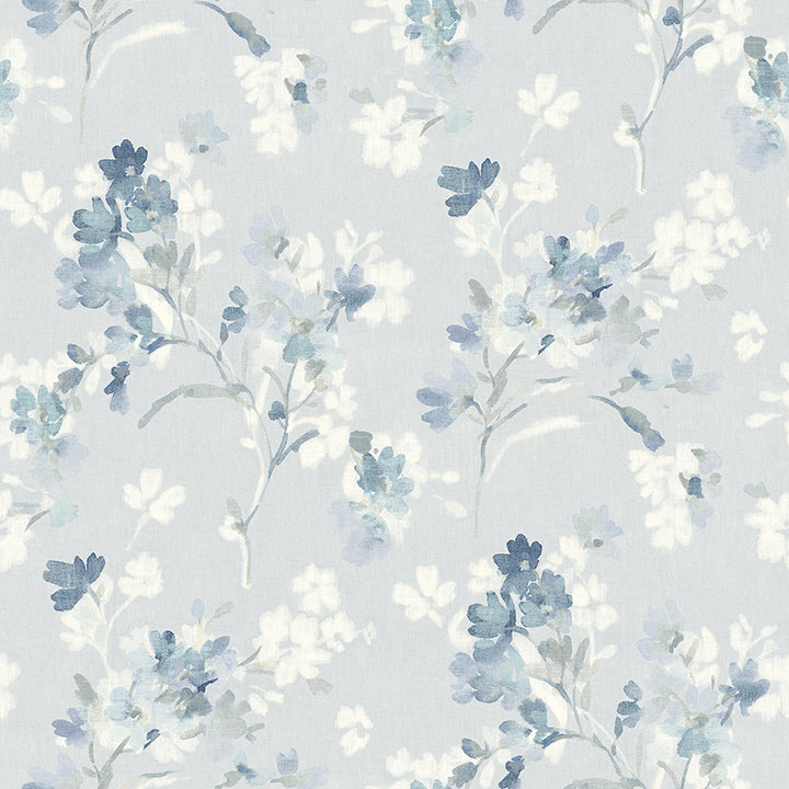 Azalea Light Blue Floral Branches