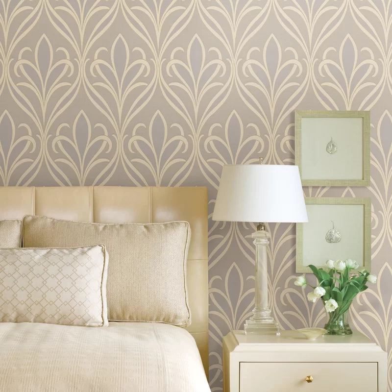 Gold and Grey classic Wallpaper