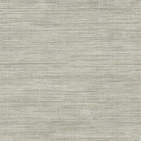 Graphite Faux Grass Wallpaper