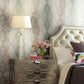Modern Ombre Damask Wallpaper