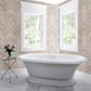 2793-24734 Garden Of Eden Pink Damask Wallpaper