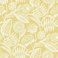 2969-87529 Alma Yellow Tropical Floral Wallpaper by Brewster
